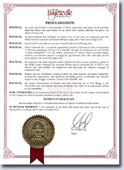 Fayetteville Patriot Outreach Day Patriot Outreach Day Proclamation