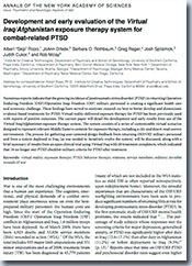 Development and early evaluation of the Virtual Iraq/Afghanistan exposure therapy system for combat-related PTSD