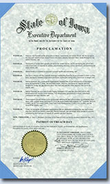 Patriot Outreach Proclamation 2013